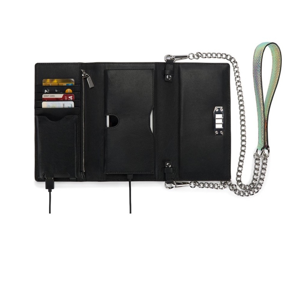 Rebecca Minkoff Holographic Charger Crossbody - Picture 2 of 8